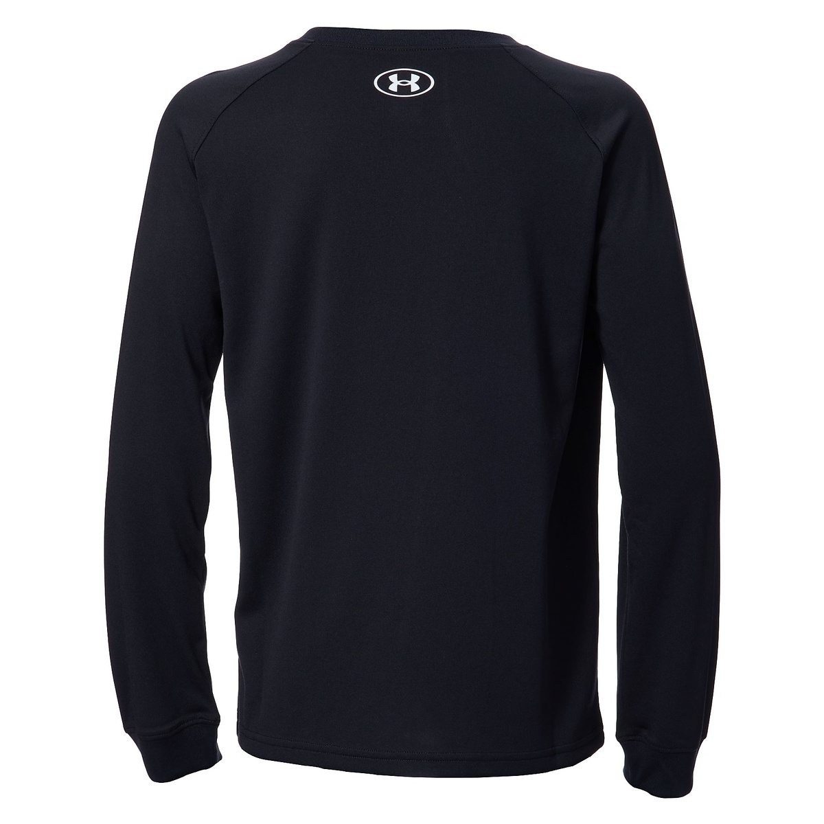 UA BOYS TECH BIG LOGO LS T-SHIRTS