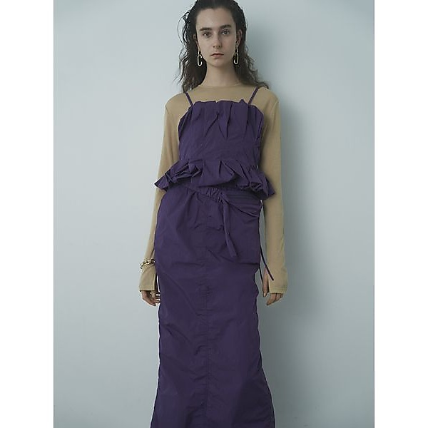 強撚天竺クルーネックカットソー