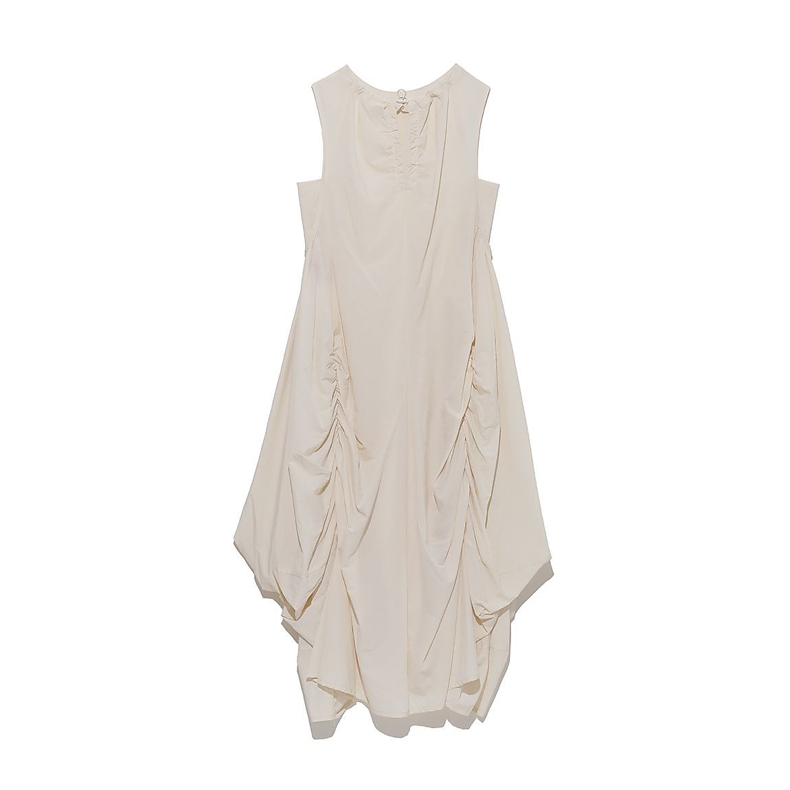 リサイクルナイロンギャザーワンピース