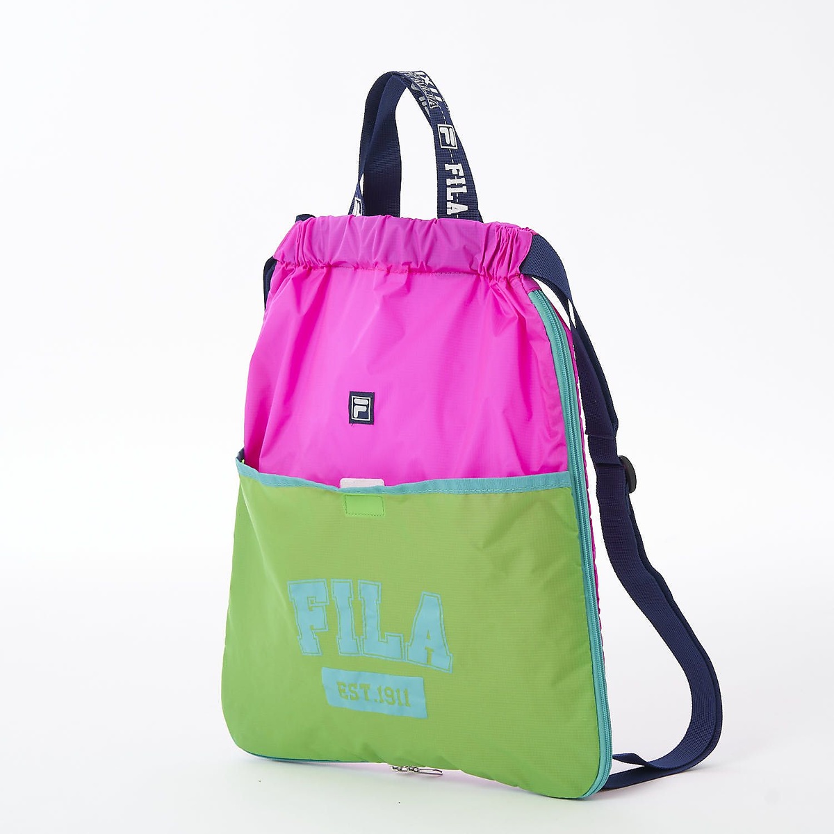 【FILA】マチ付きナップサック