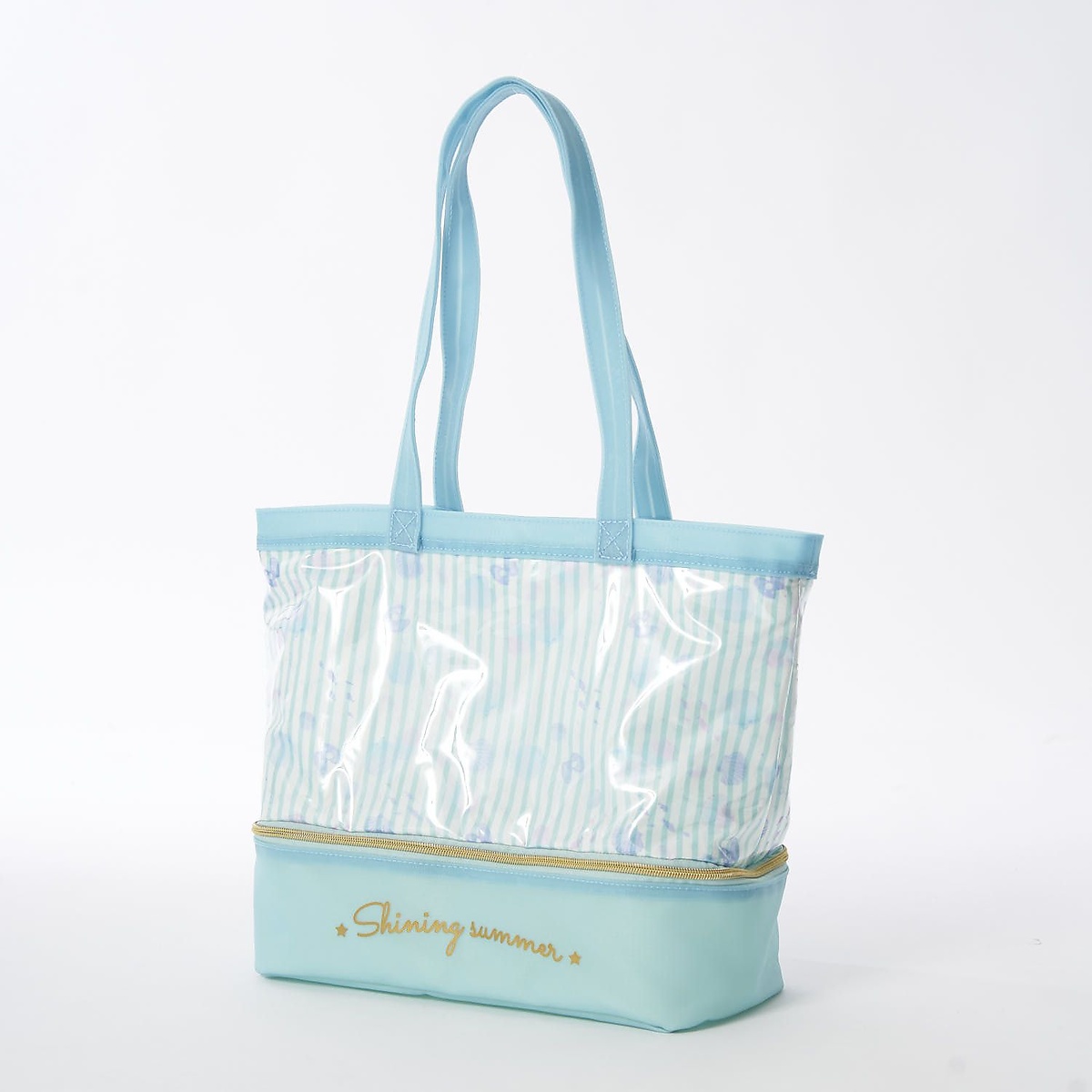 【ReyesReyes】シェル柄2重底トートバッグ