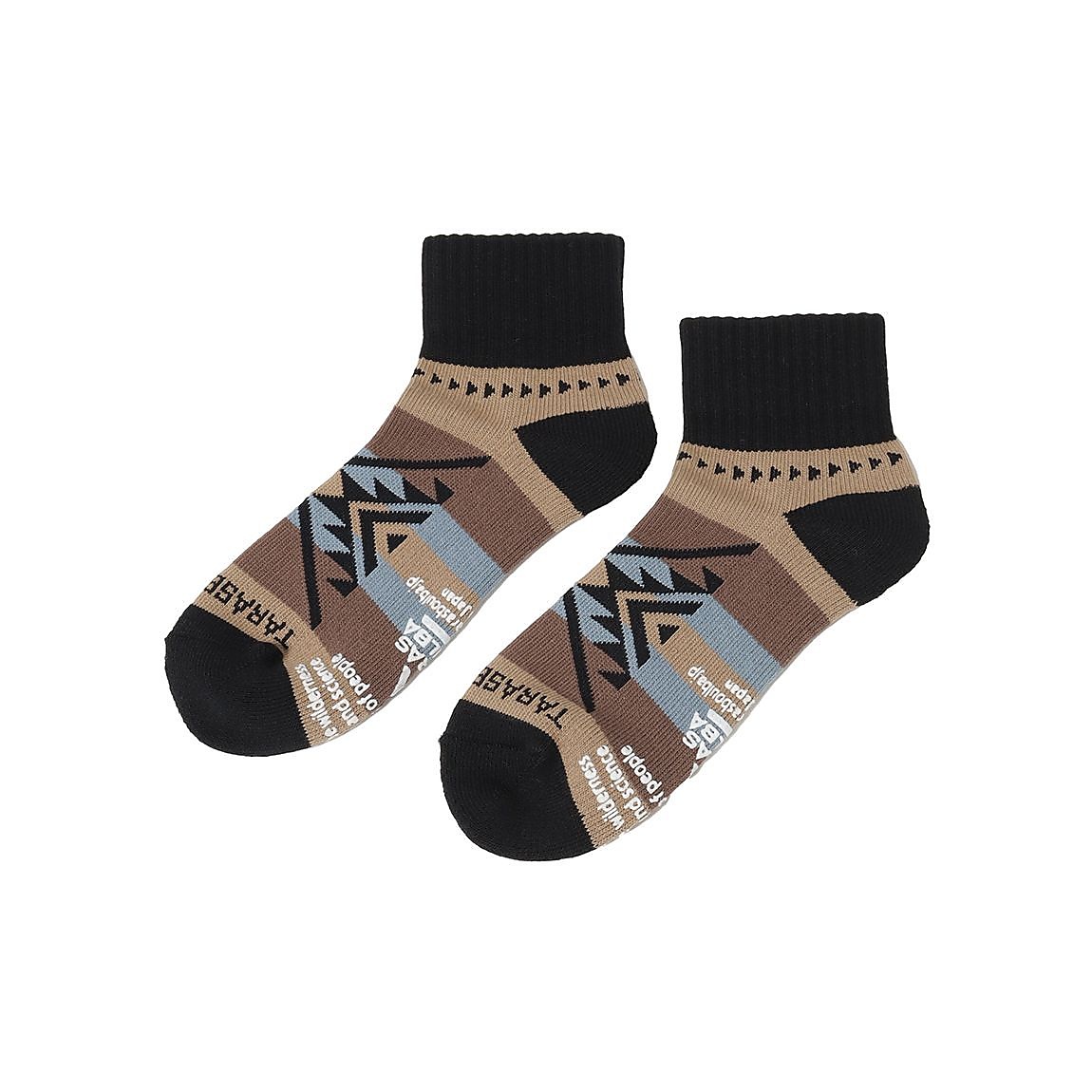 ネイティブ柄ローゲージショートソックス