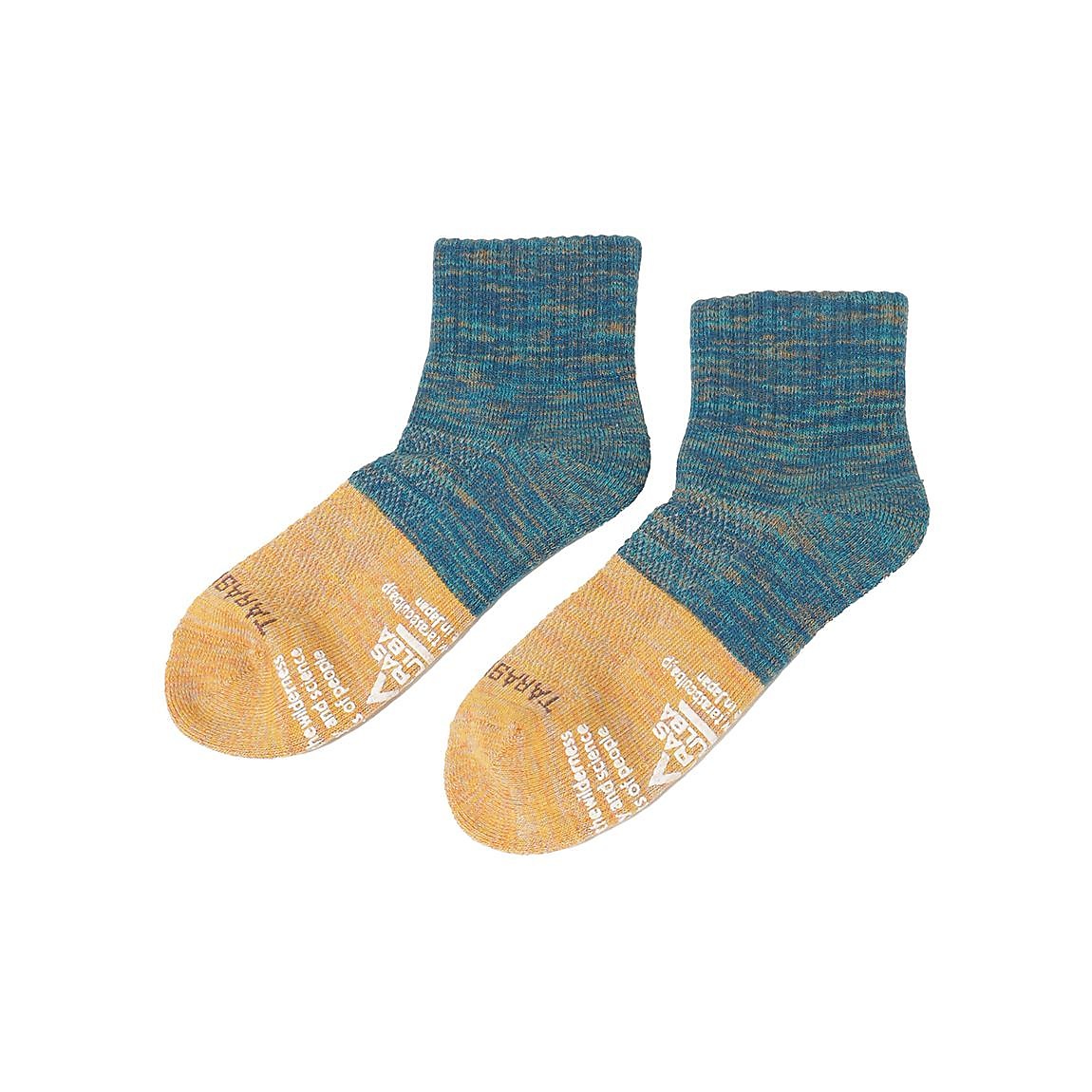 2面切替ローゲージショートソックス