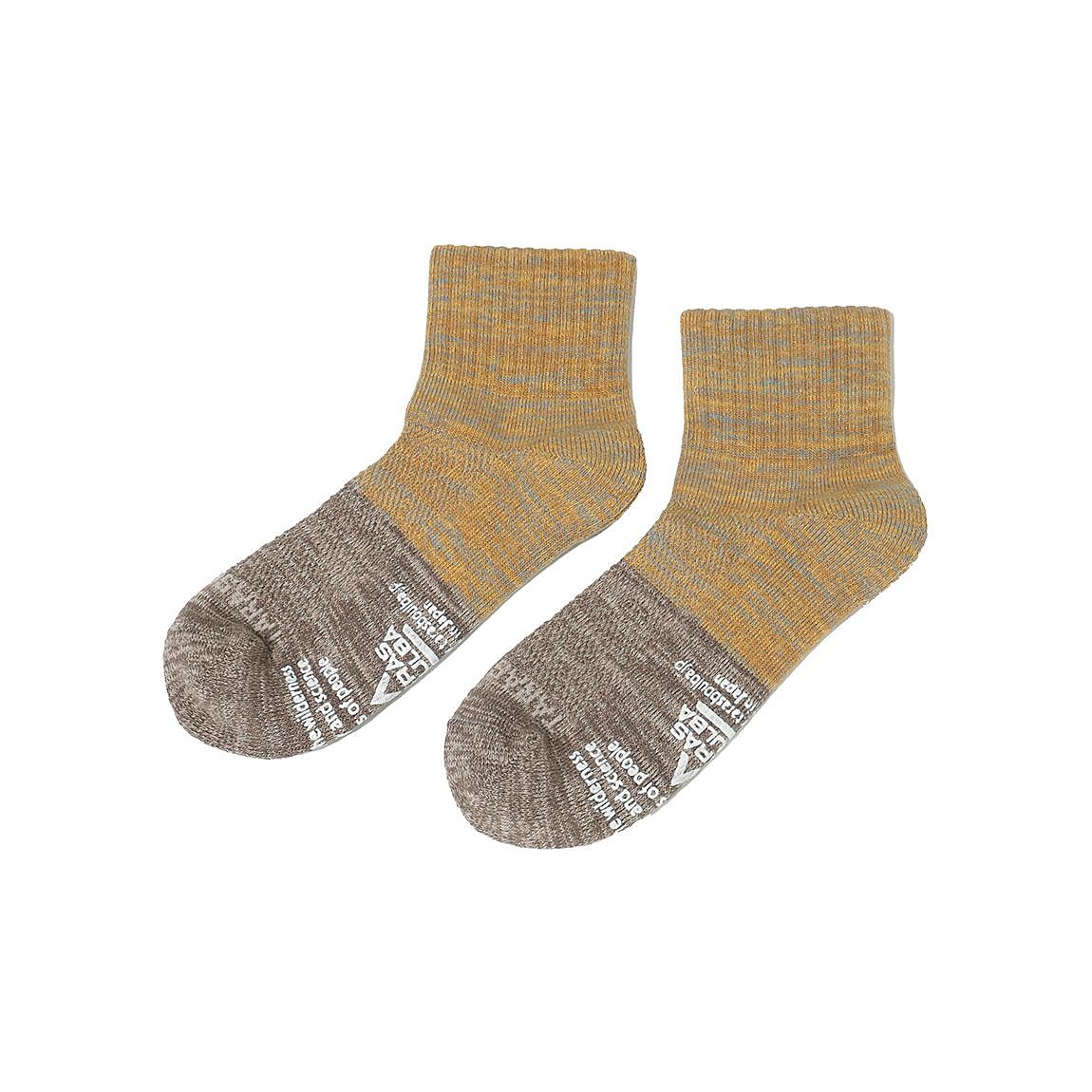 2面切替ローゲージショートソックス