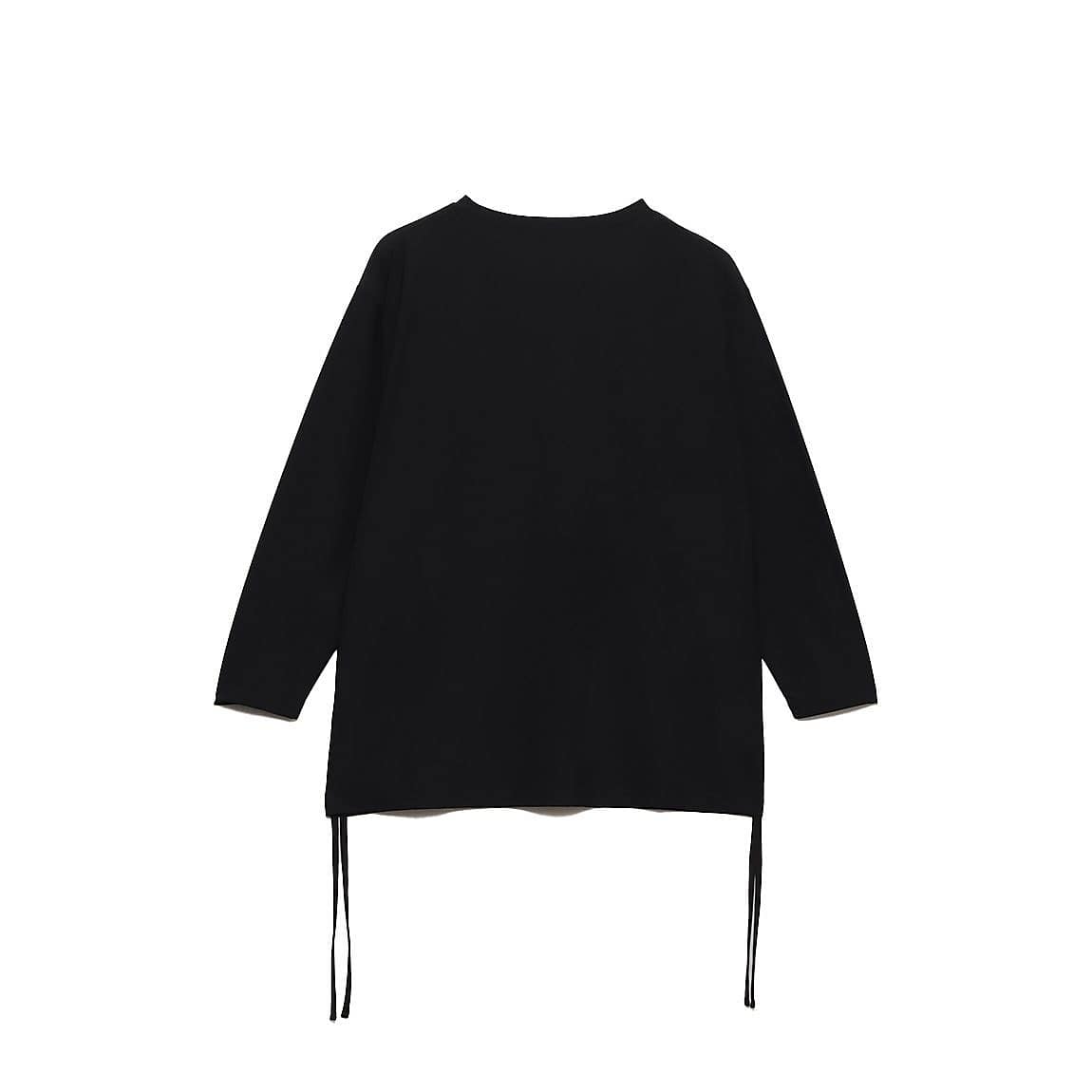 PLAY with WATER トリコット シャーリング長袖Tシャツ LADIES
