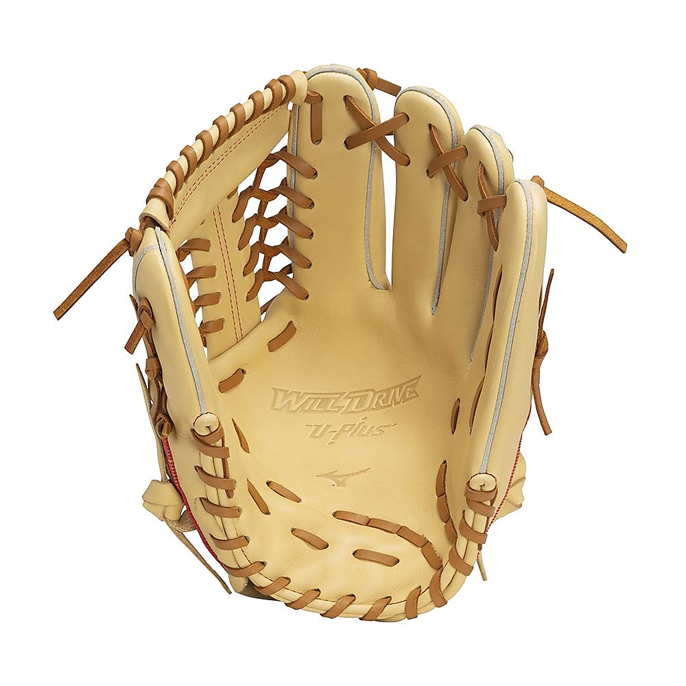 軟式用WILLDRIVE RED(ウィルドライブ レッド) U-Plus 投手×外野:サイズ12