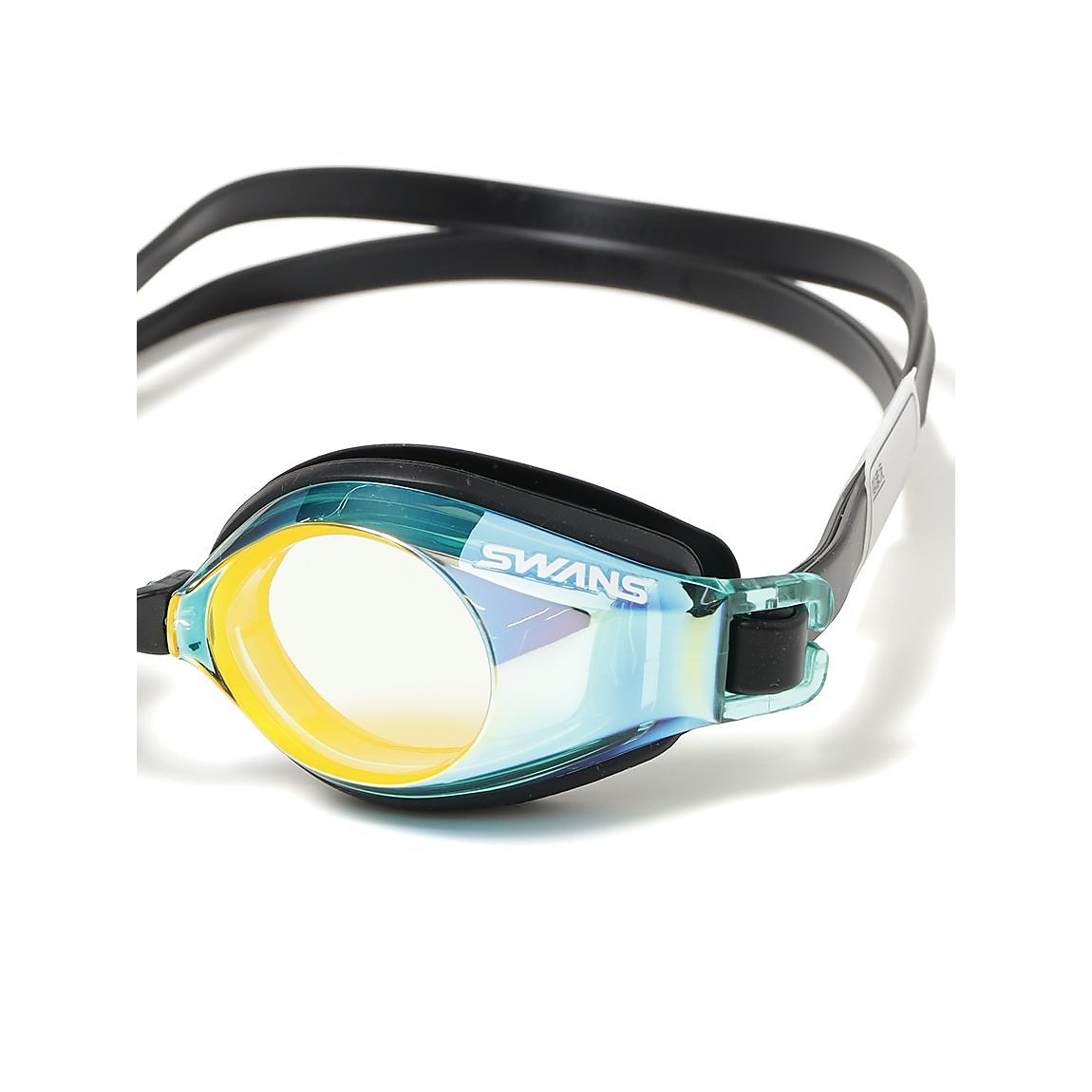 ジュニアゴーグル　(対象年齢:6～12歳　肌にやさしいシリコーンクッション＆ベルト　ミラーレンズ)