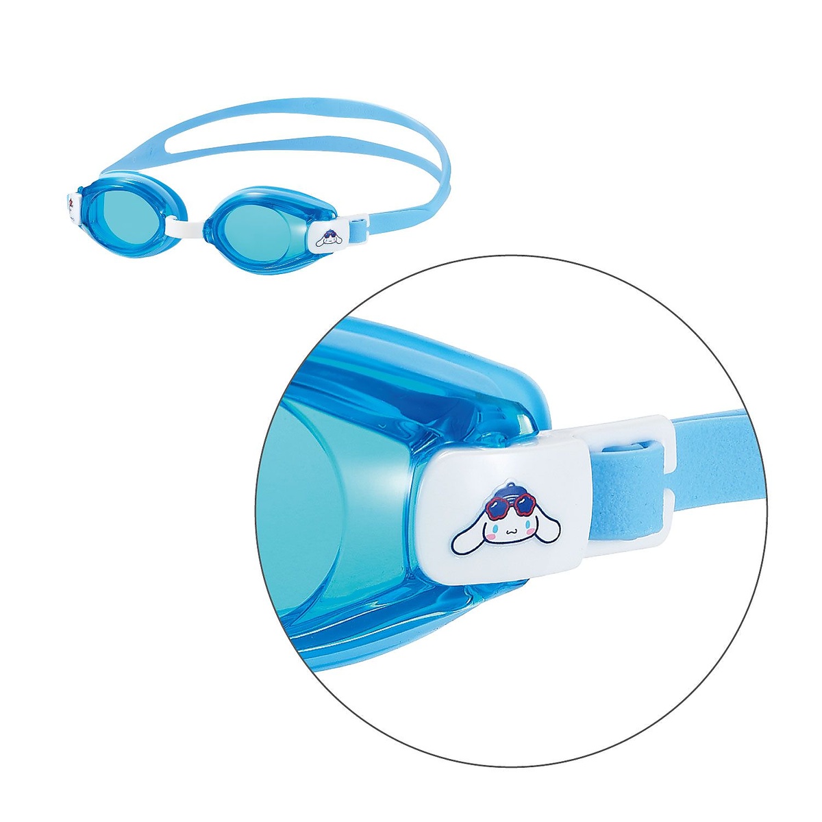 ジュニアゴーグル　(キャラクターゴーグル:シナモロール　対象年齢:3～8歳)