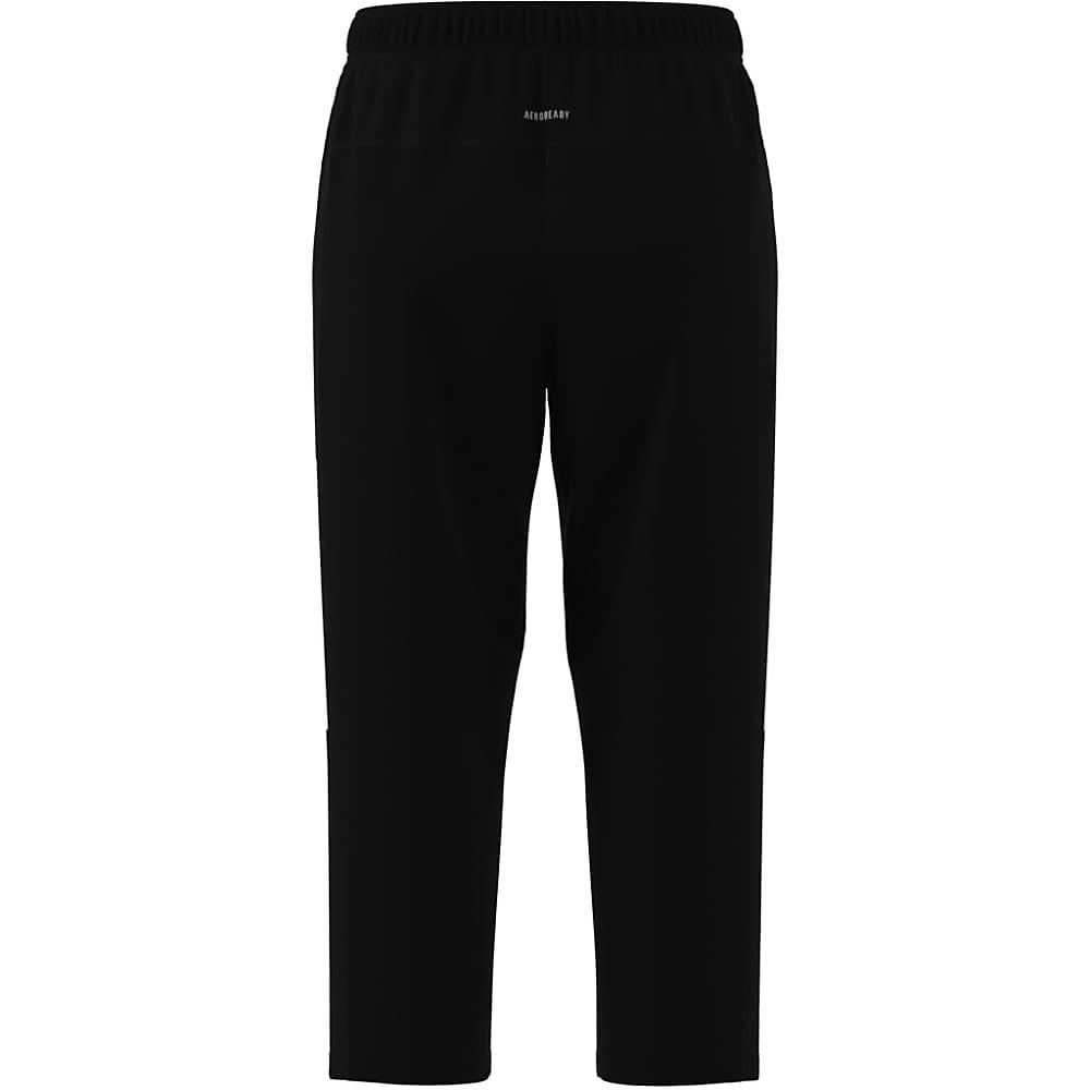 W ACTV ウーブンライトカプリパンツ