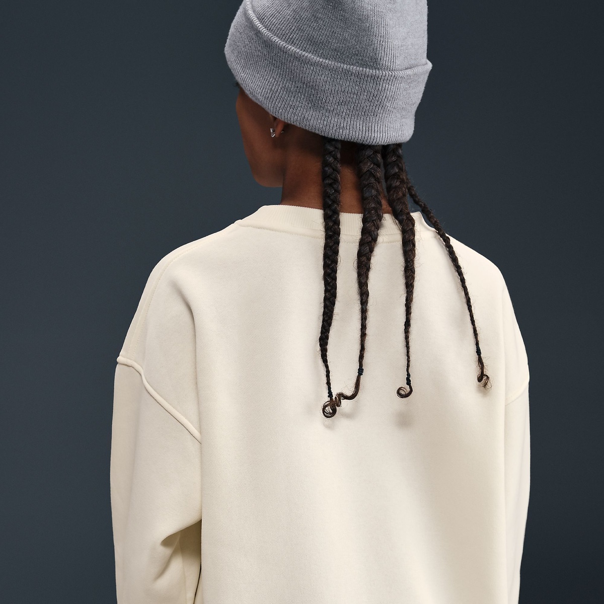 ナイキ YTH ガールズ NSW クラブフリース OVRSZDLBR L/S クルー