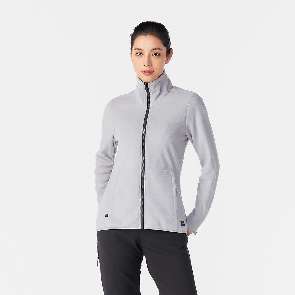 QUECHUAレディースジャケットウォーム3WAY NH100 GRY