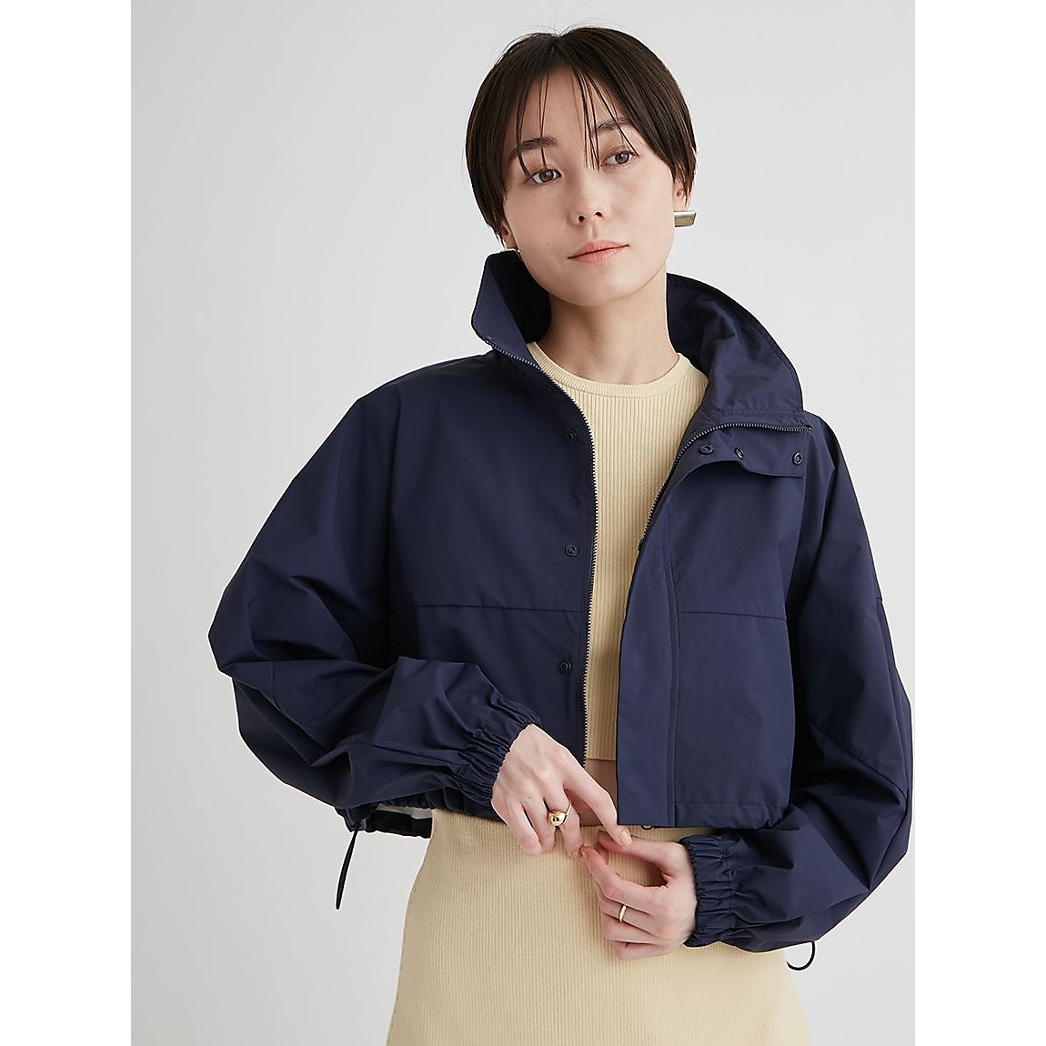 3wayレイヤードecoレインコート