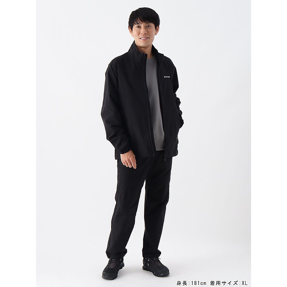 STRETCH CLOTH JACKET XL BLACK