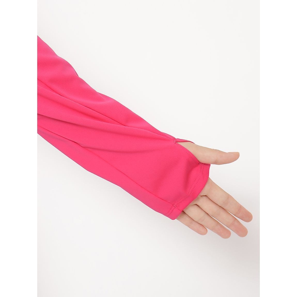 for RUN ドライスムースpr スリーカラーライン長袖Tシャツ LADIES