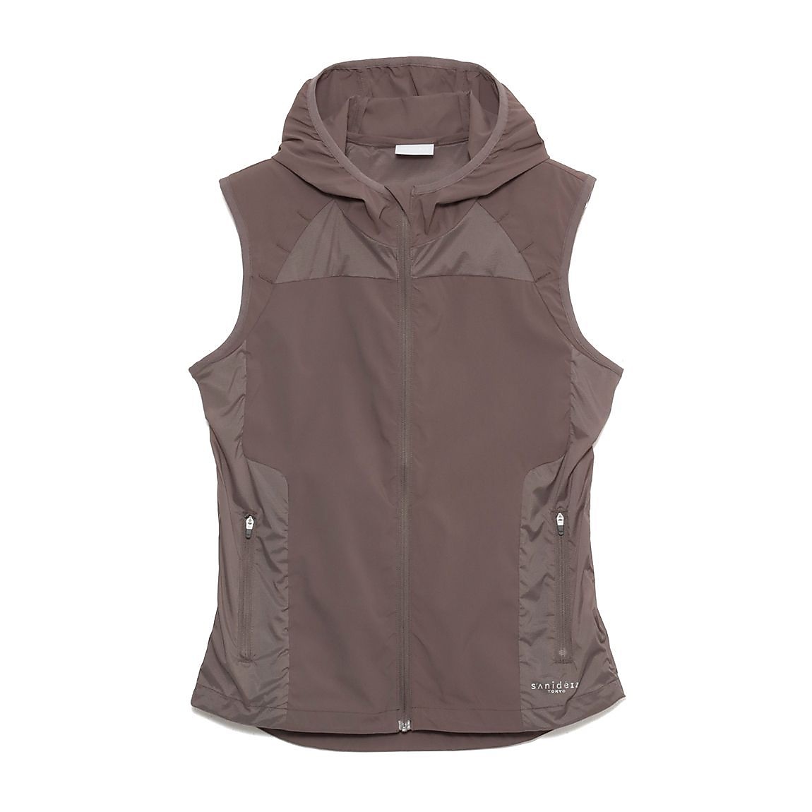 for RUN 撥水ストレッチ フーディベスト LADIES