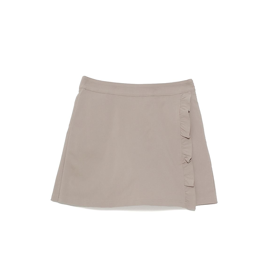 ベリーストレッチ フリルキュロットパンツLADIES