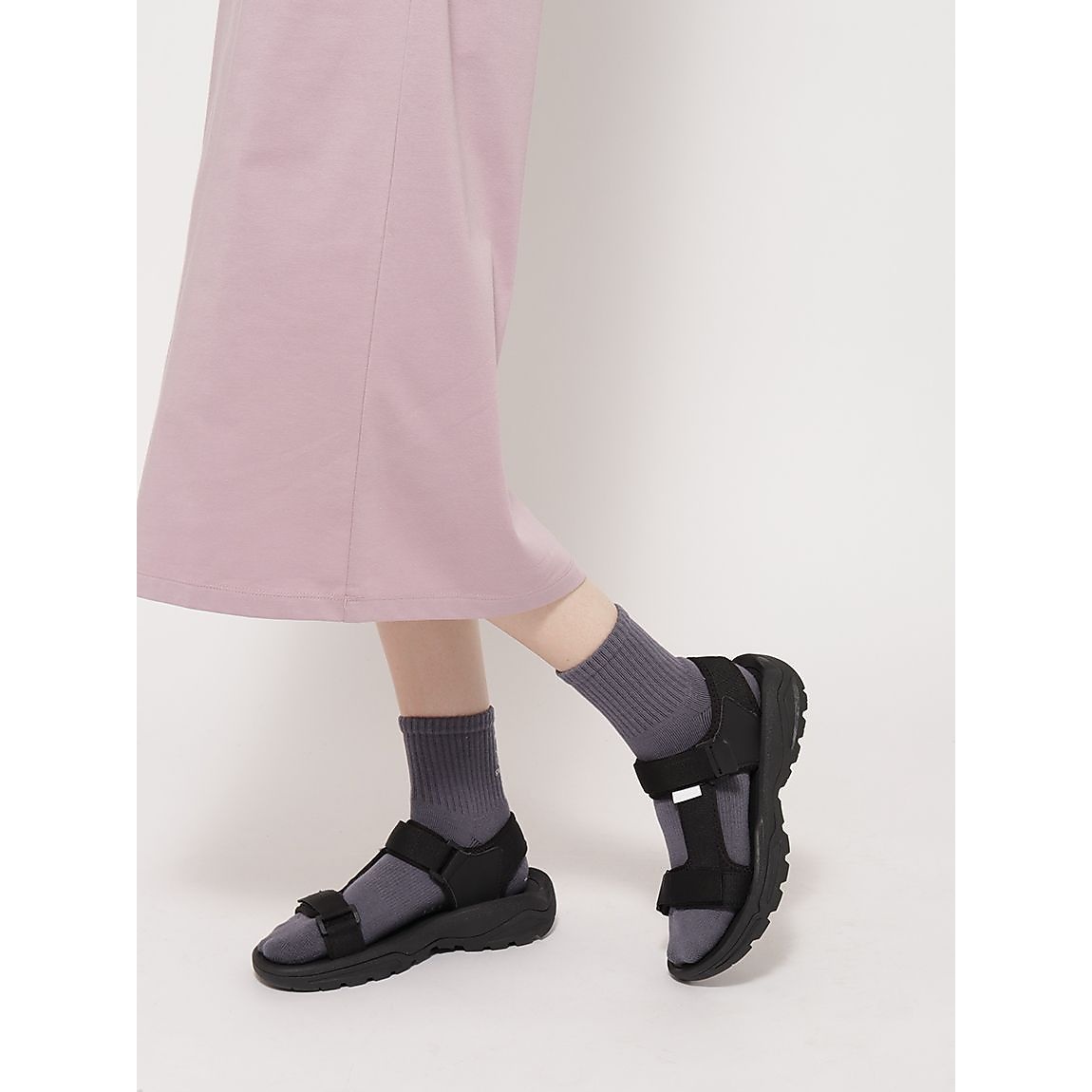 2足組パイル編 刺繍ソックス:ショート