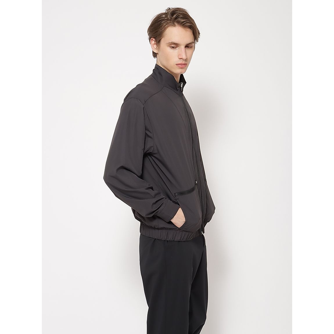 ポリエステルリップ for GOLF スタンドブルゾン UNISEX