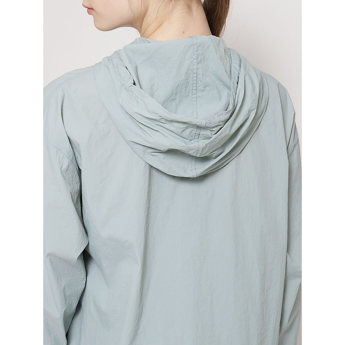 ナイロンワッシャー フーディジャケット LADIES