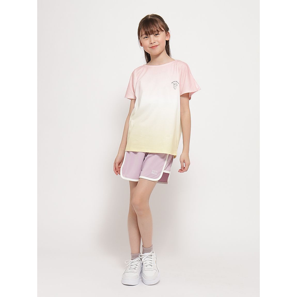 「Berry Bear」シリーズ グラデーションTシャツ GIRLS