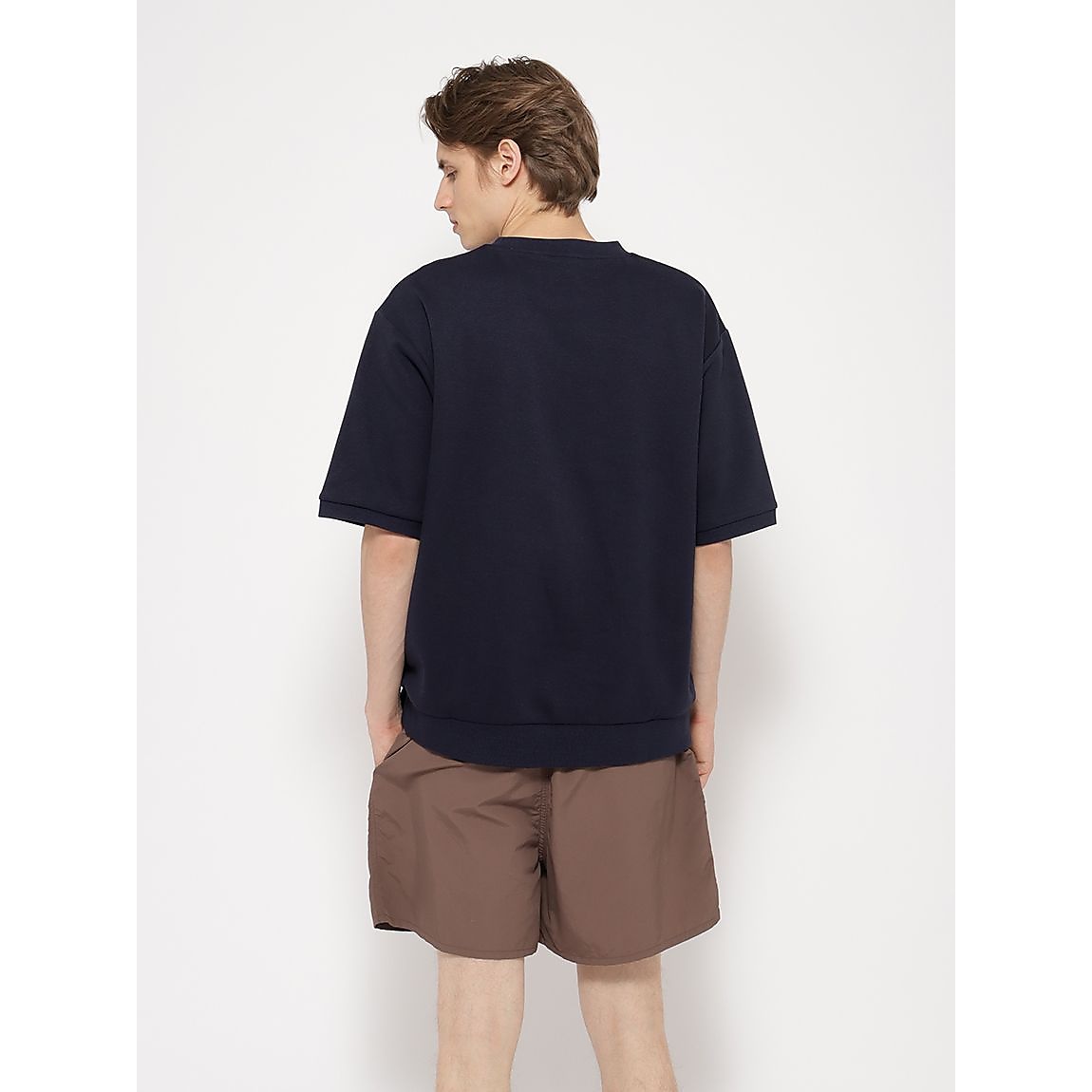 コットンPEスウェット クルーネック半袖 UNISEX