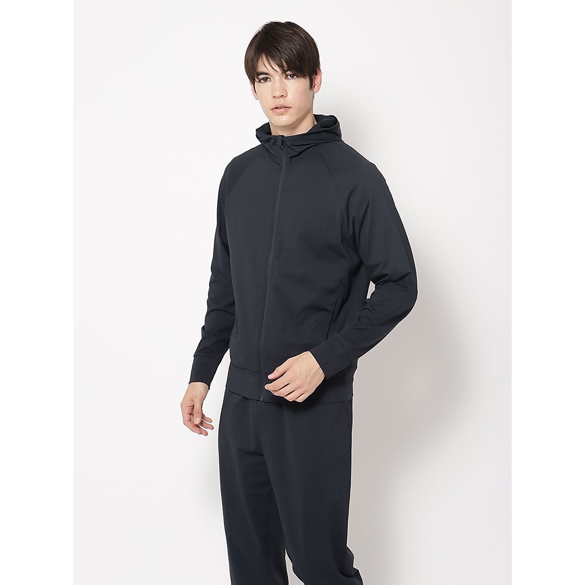 MF5クールジャージ ジップフーディ MENS