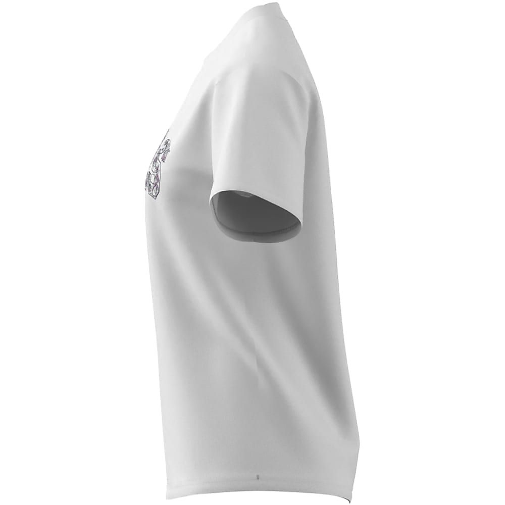 W LOGO FLWR グラフィック Tシャツ