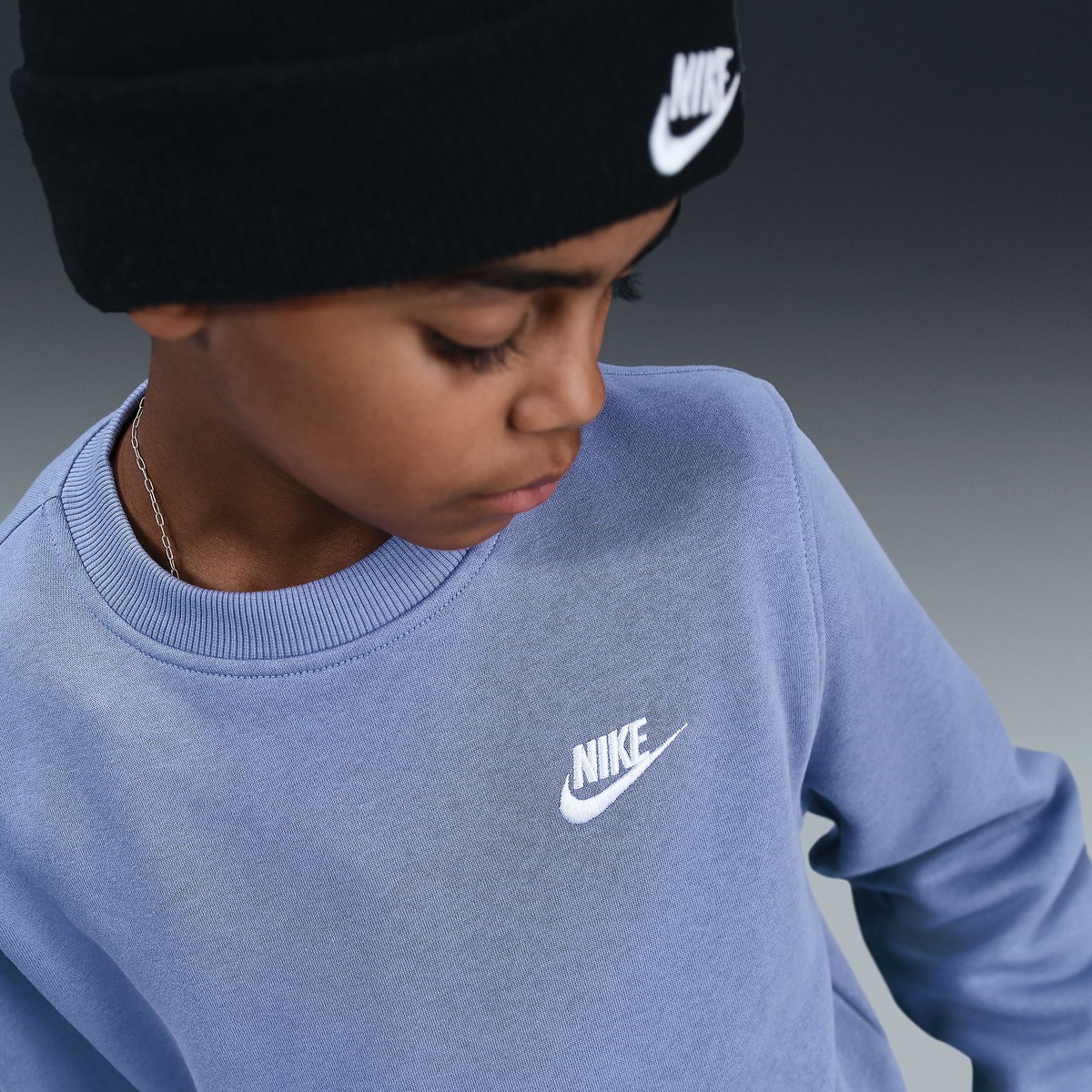 ナイキ YTH NSW クラブ LBR フリース L/S クルー