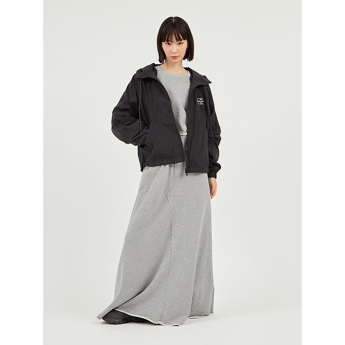 スウェットマキシスカート