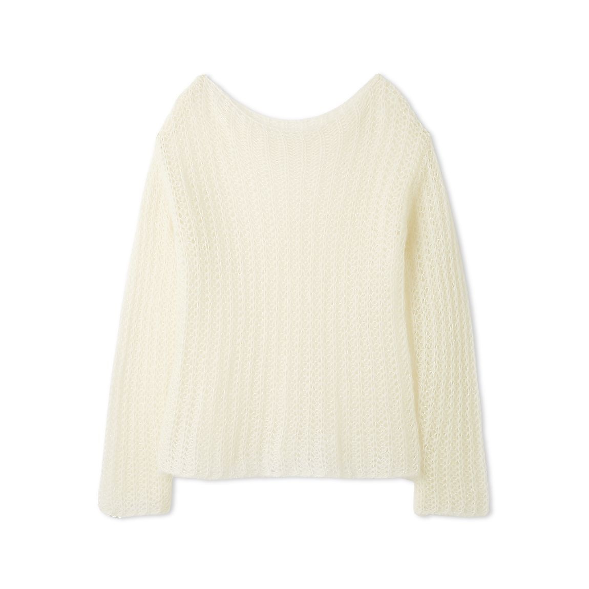 ルーズモヘアニットトップス