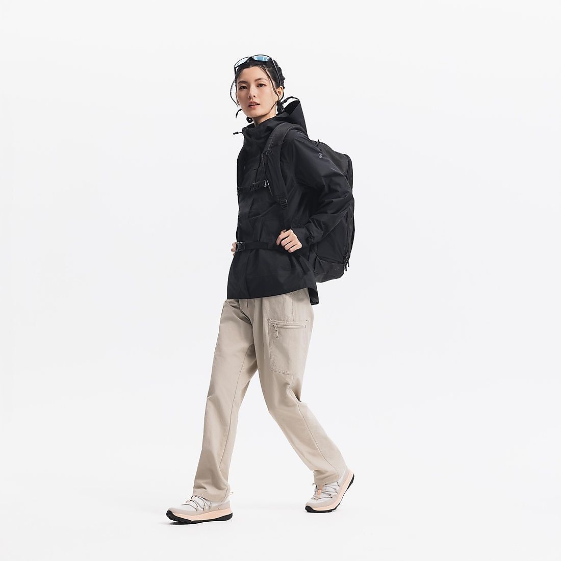 Decathlon レディース パンツ TREK 100 AF BEG