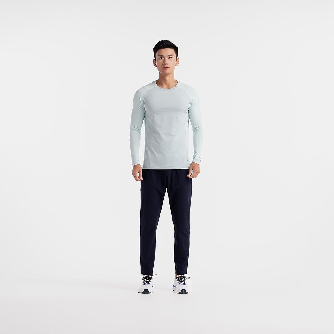 ジム・フィットネス メンズ パンツ レギュラーカット CN FPA 500 BLU