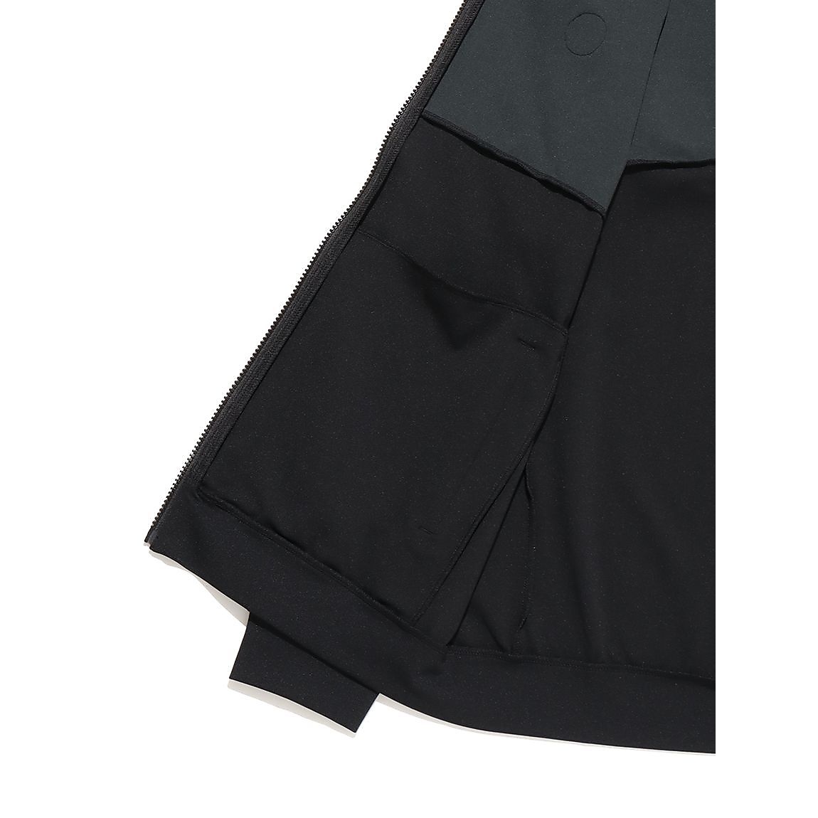 S.F.TECH ロゴ総柄 バックロゴ フルジップフーディー