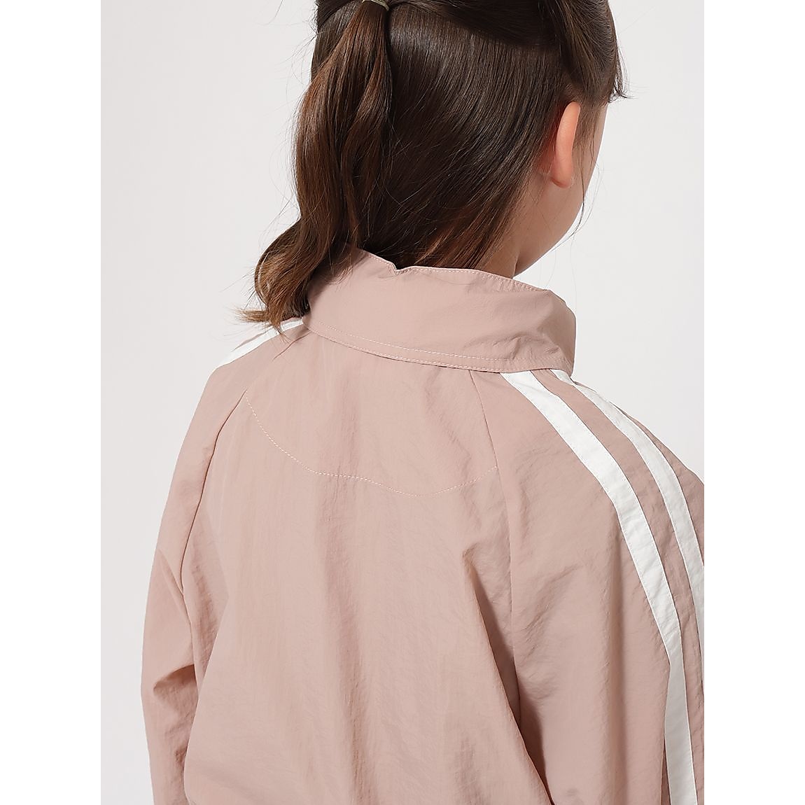 NYワッシャー スタンドカラーブルゾン GIRLS