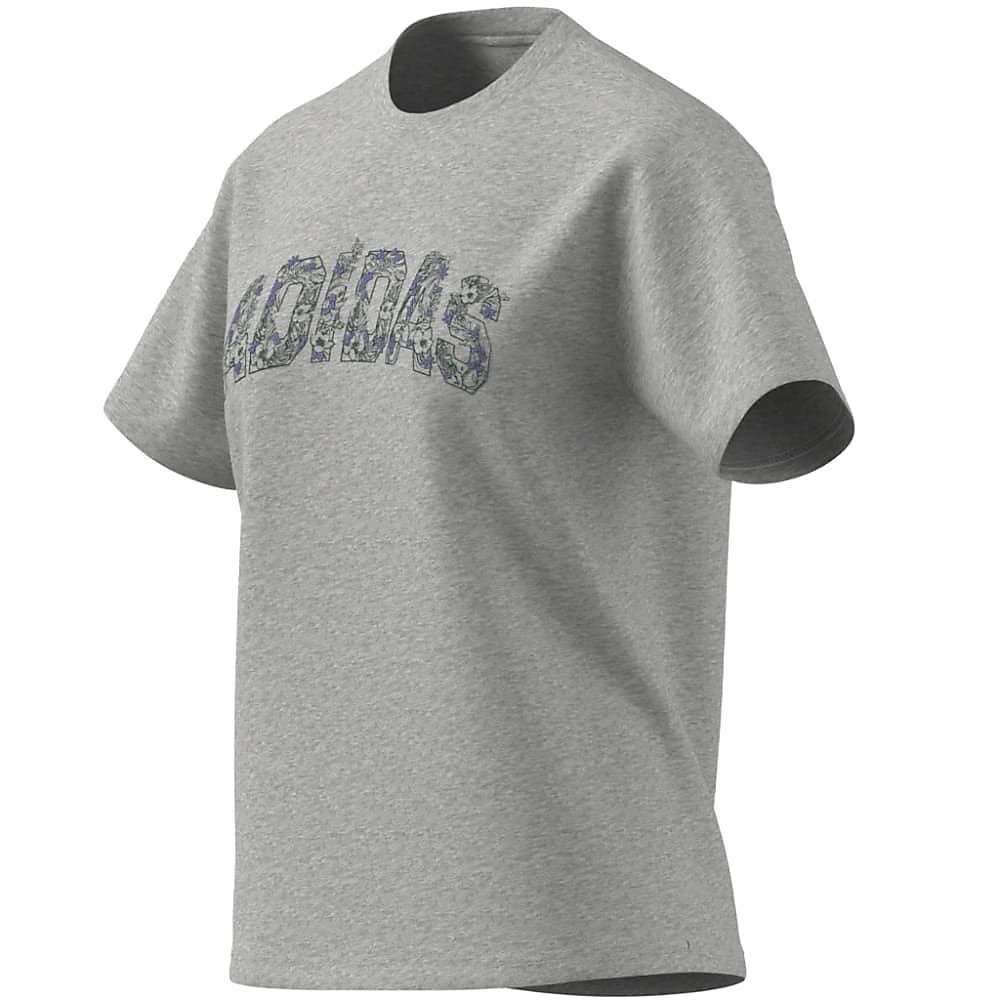 W LOGO FLWR グラフィック Tシャツ