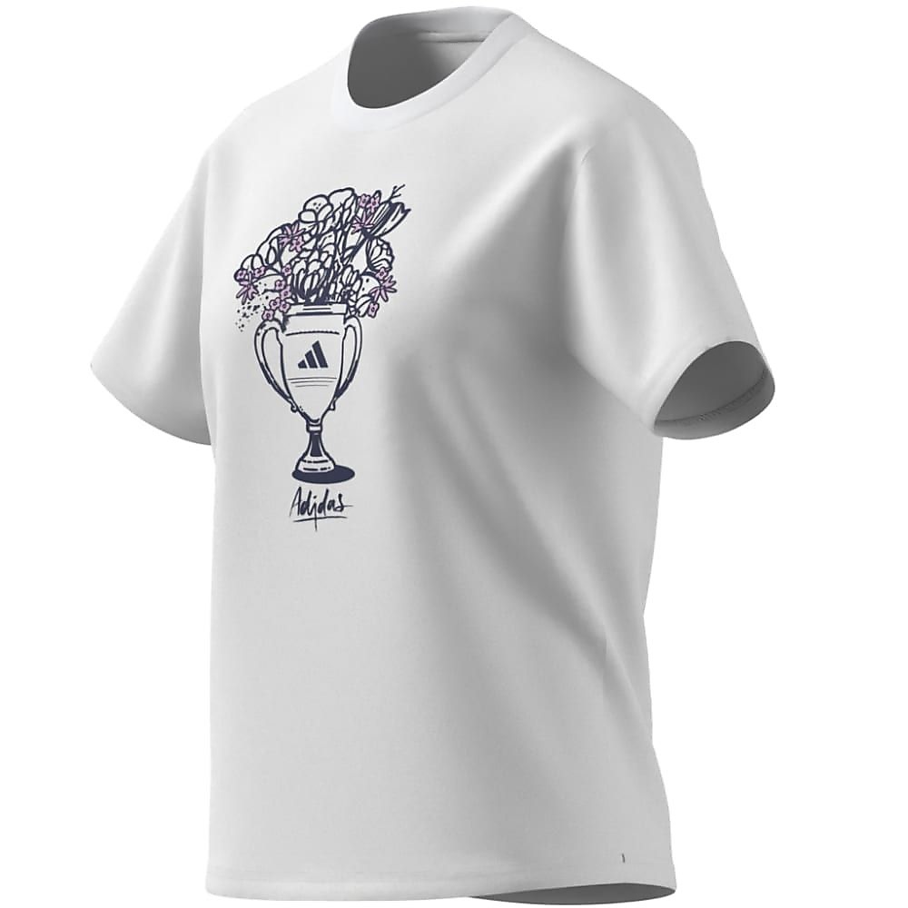 W TROPHY FLWR グラフィック Tシャツ