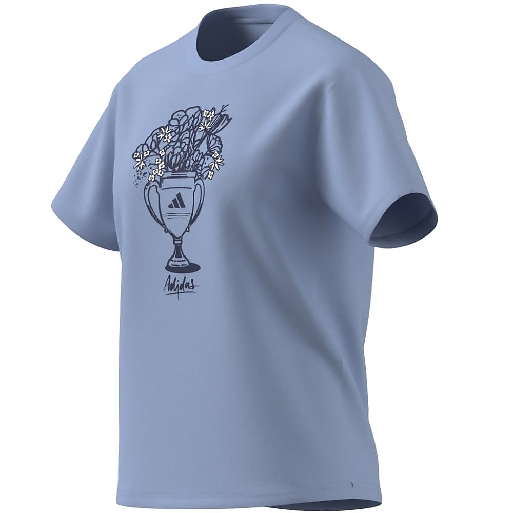 W TROPHY FLWR グラフィック Tシャツ