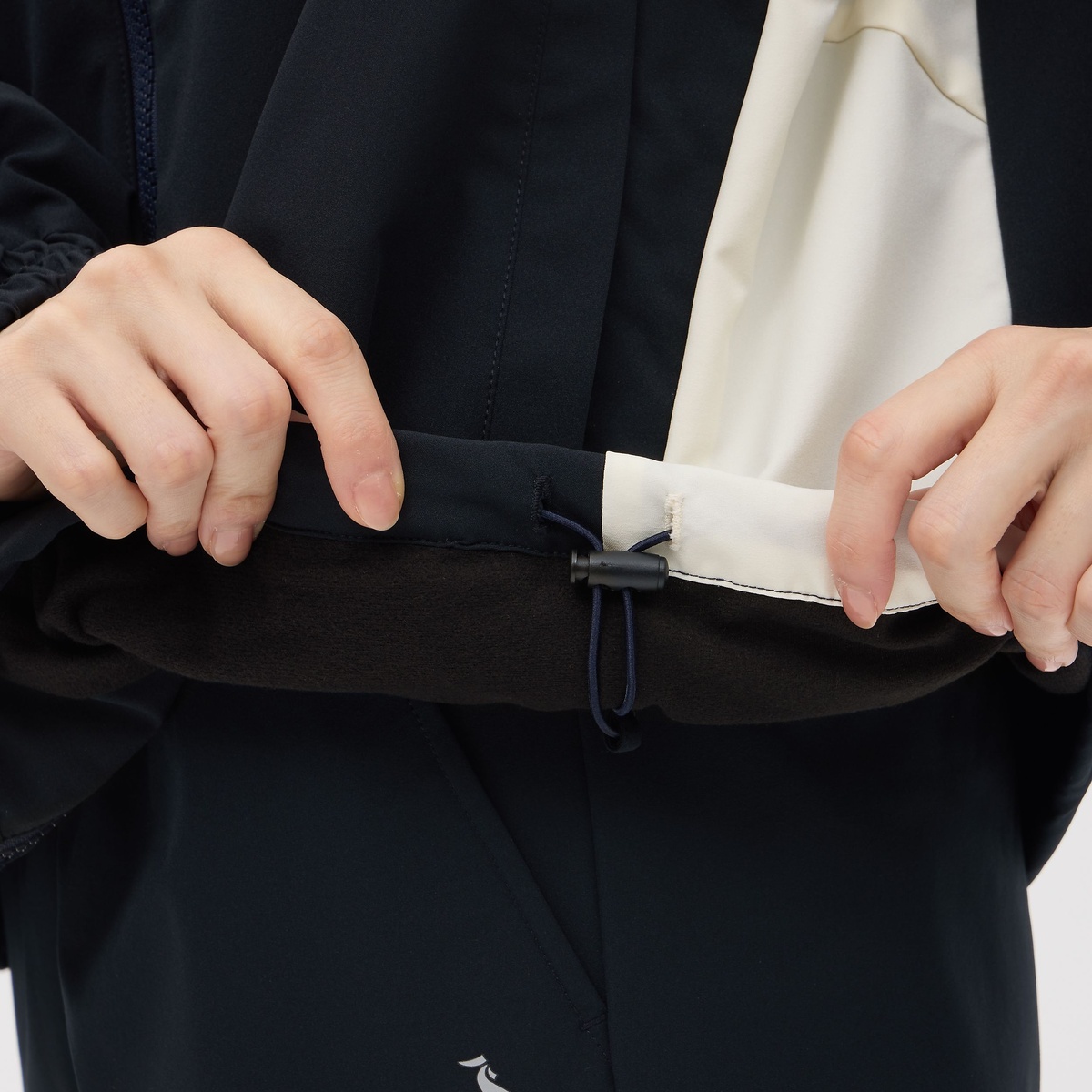 裏起毛ウィンドブレーカージャケット