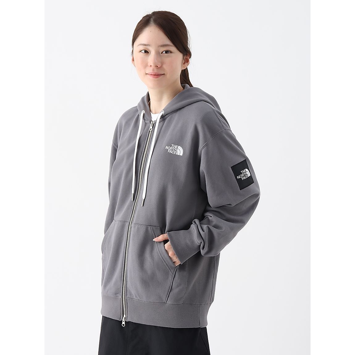 SQARE LOGO FULLZIP (スクエアロゴフルジップ)