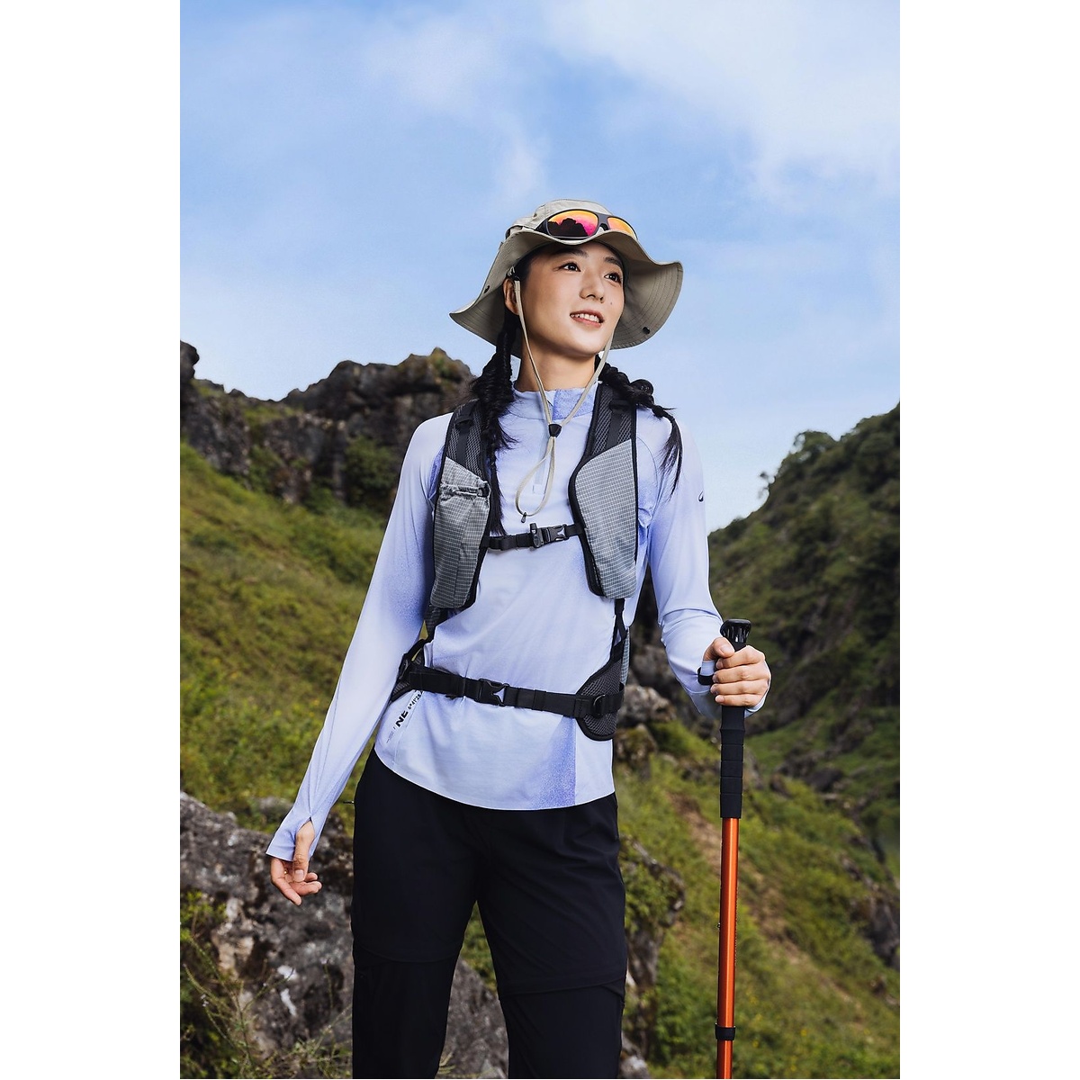 Decathlon レディース 長袖Tシャツ UVカット MH 550