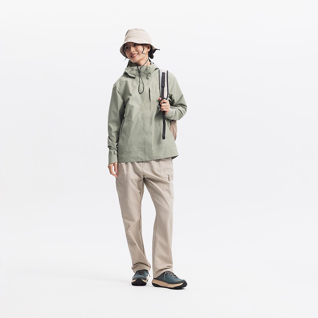 Decathlon レディース パンツ TREK 100 AF BEG