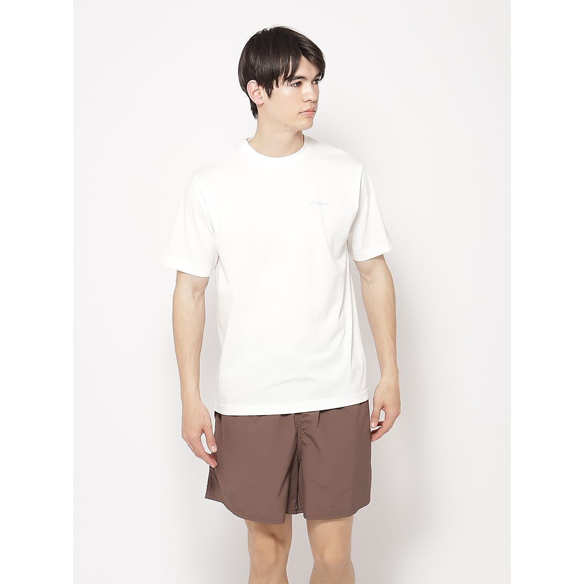 コットンポリエステル ベーシックプリントTシャツUNISEX