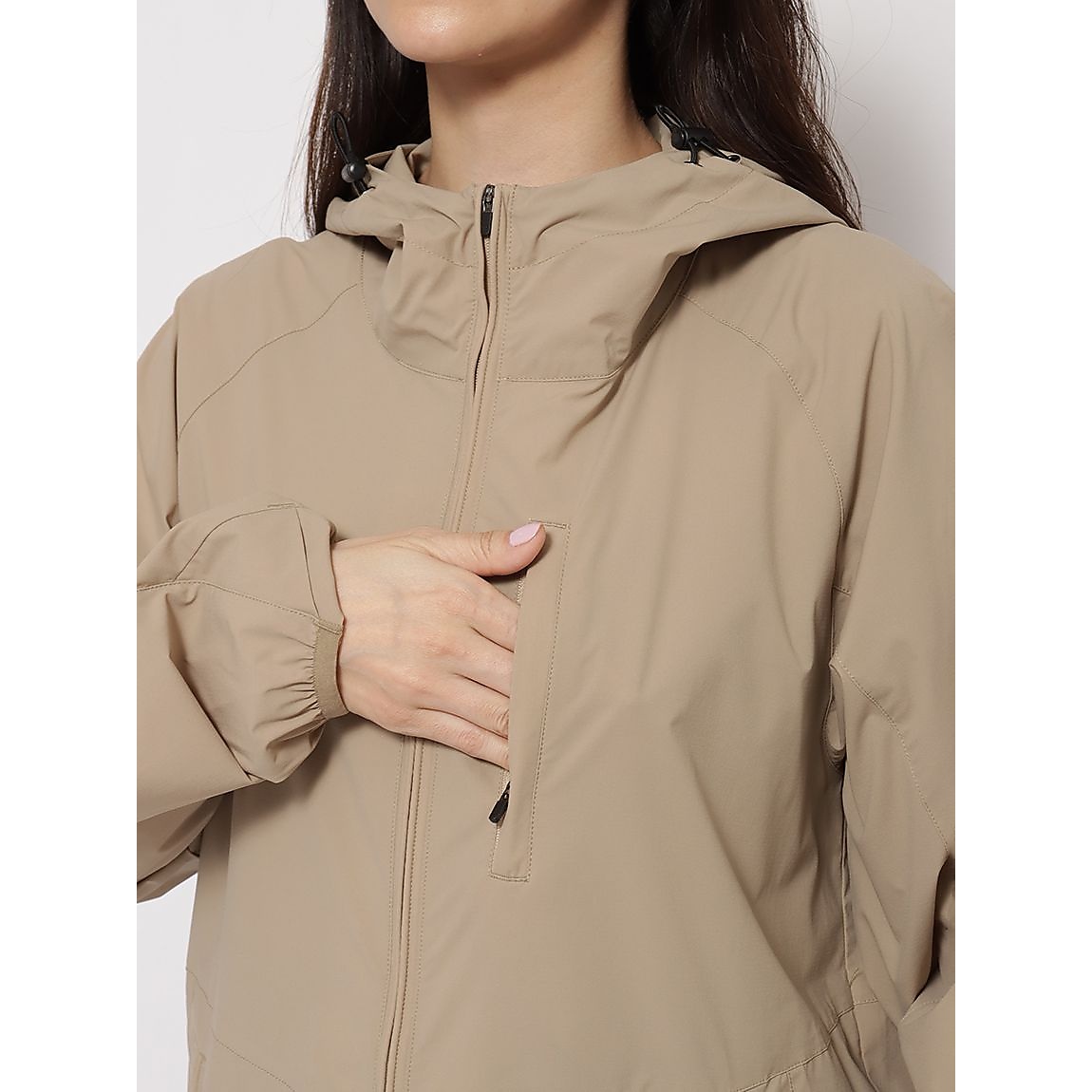 マイクロリップ フーディジャケット UNISEX