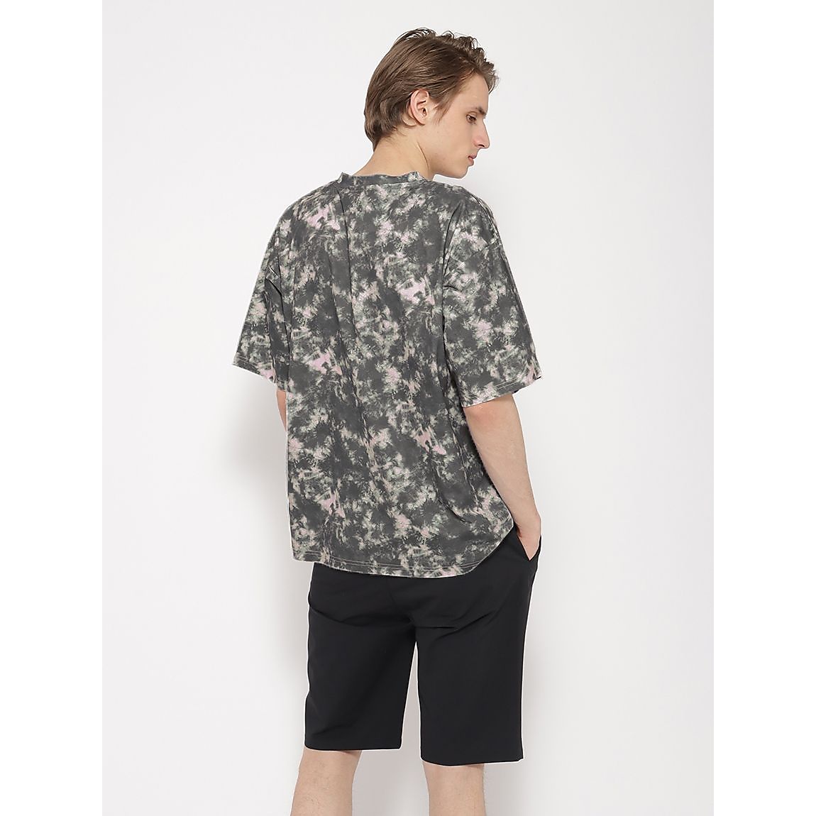 コットンタッチ天竺 オーバーサイズ半袖Tシャツ MENS