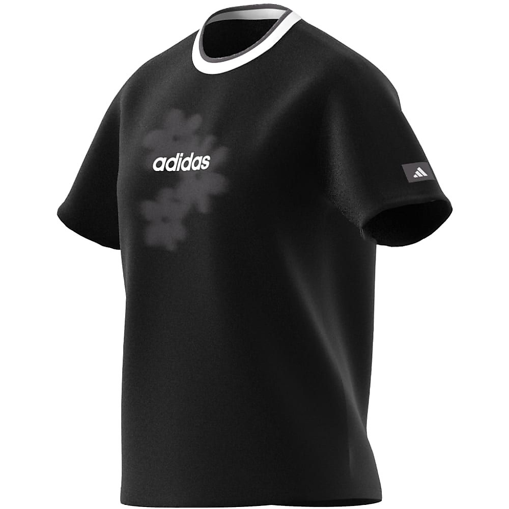 W リニア FLWR グラフィック Tシャツ