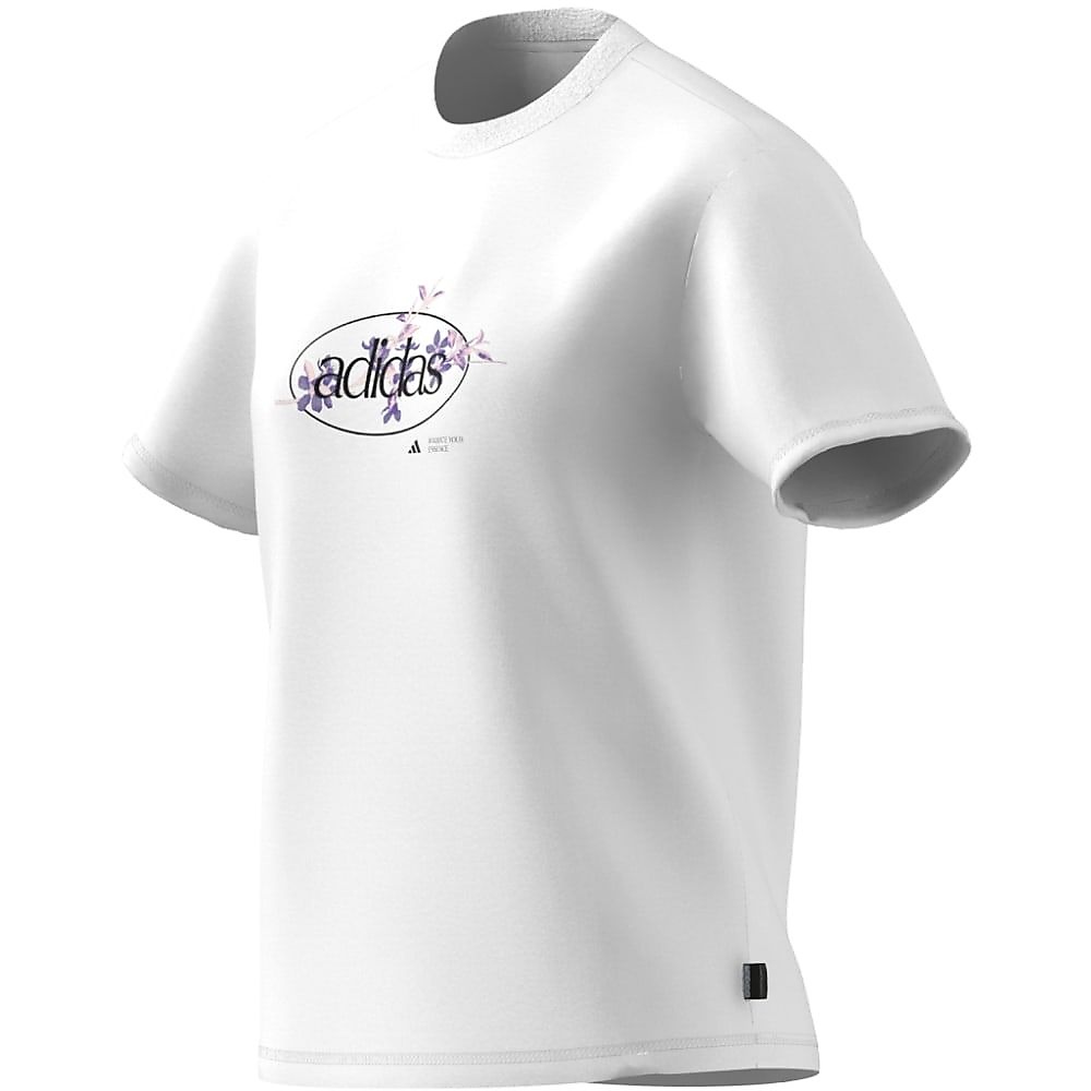 W FLORAL グラフィック Tシャツ