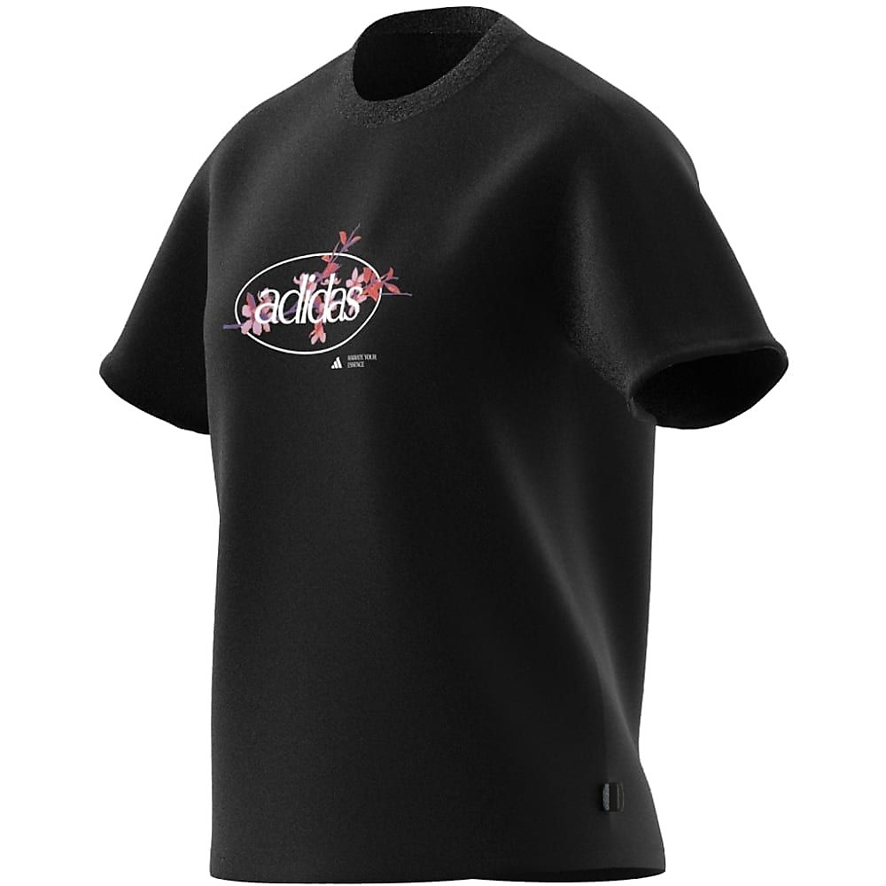 W FLORAL グラフィック Tシャツ