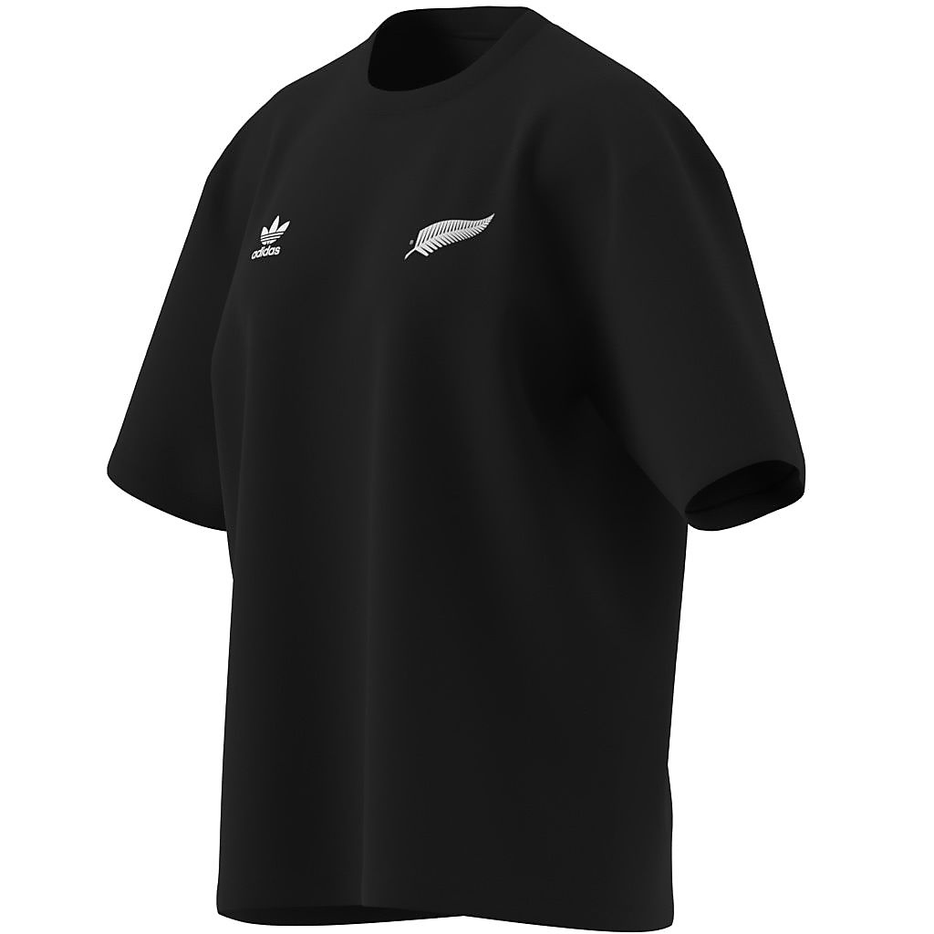 W ALL BLACKS トレフォイル ESS BOYF 半袖Tシャツ