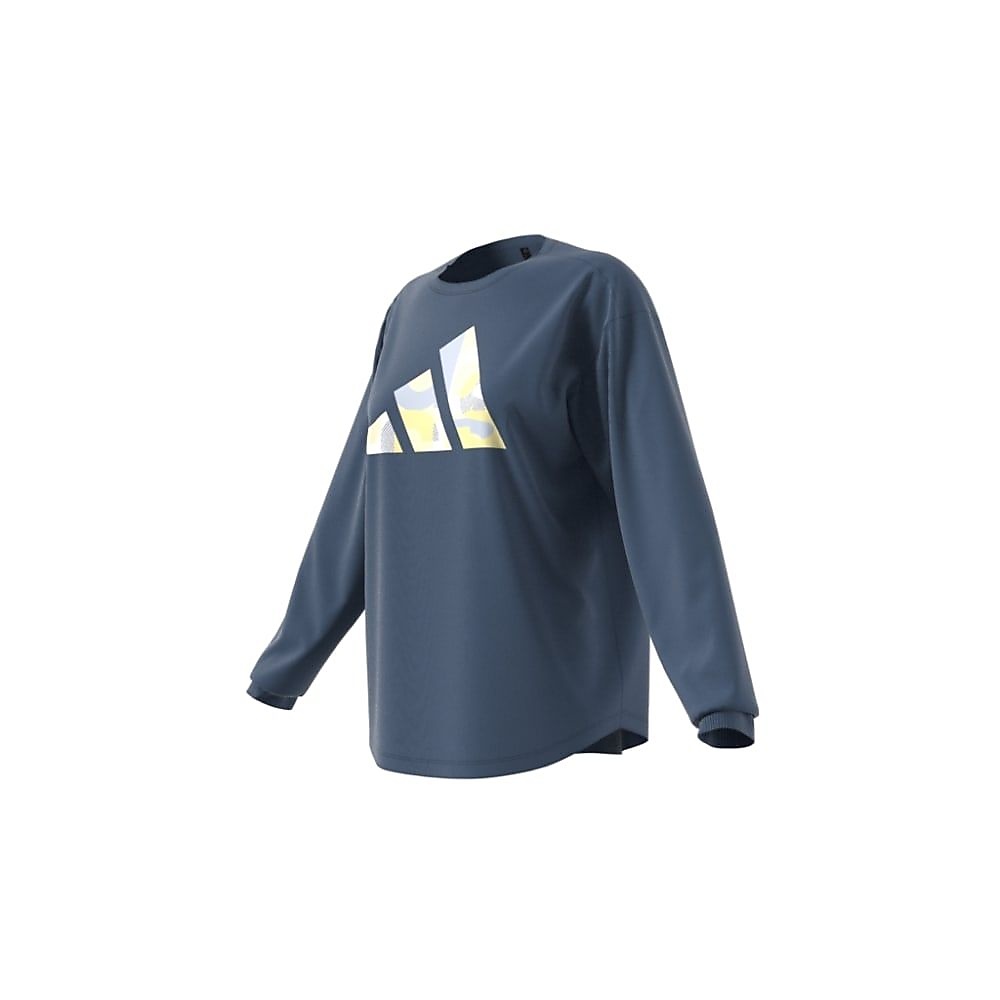 W ACTV グラフィック LS Tシャツ