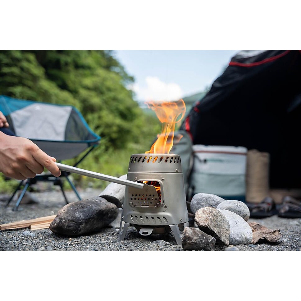 ウッドストーブステンレス二次燃焼